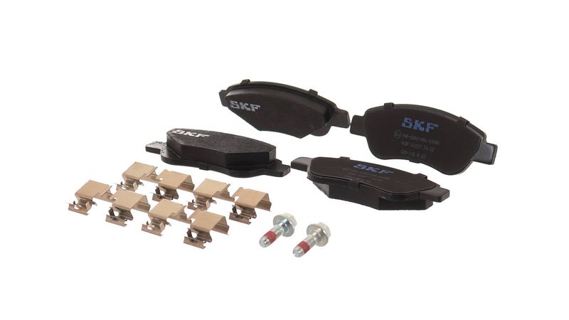 SKF VKBP80037 Комплект гальмівних накладок, дискове гальмо