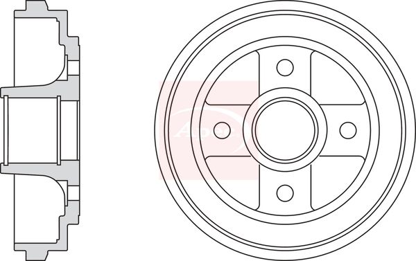 APEC Brake Drum DRM9970