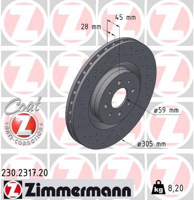 ZIMMERMANN ΔΙΣ/ΚΕΣ COAT Z