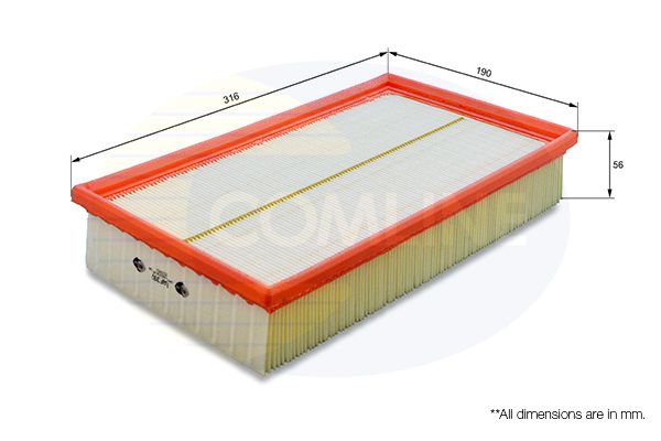 Comline Air Filter EAF392