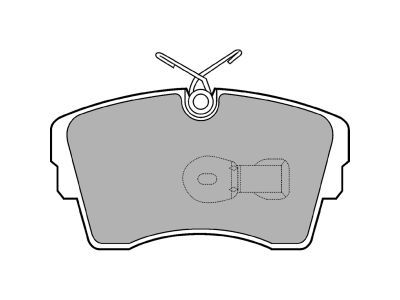 DELPHI LP603 Brake Pad Set, disc brake