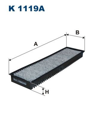 FILTRON szűrő, utastér levegő K 1119A