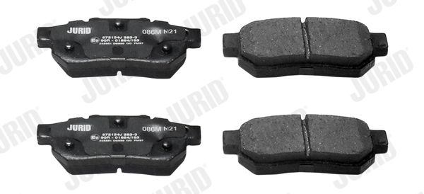 JURID 572134J Brake Pad Set, disc brake