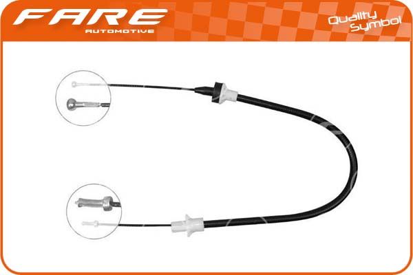 FARE SA 24353 Cable Pull, clutch control