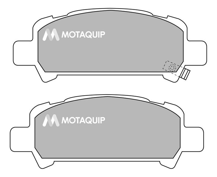 MOTAQUIP fékbetétkészlet, tárcsafék LVXL1010