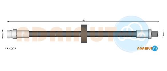 Гальмівний шланг, Adriauto 47.1207