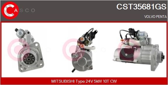 Startér CST35681GS