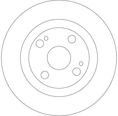 Гальмівний диск, Trw DF4278