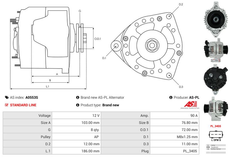OEM код товара: 1C35-10300-AA