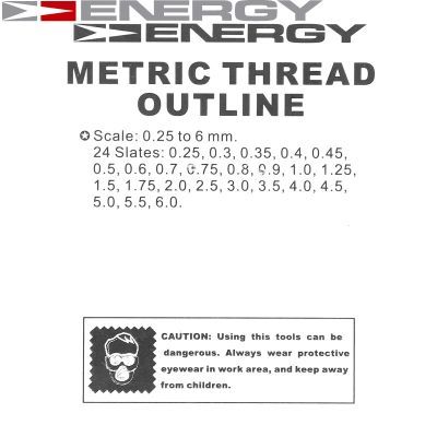 Шаблон для нарізі, Energy NE00736