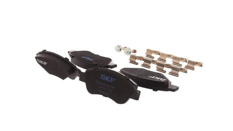 SKF VKBP80037 Комплект гальмівних накладок, дискове гальмо