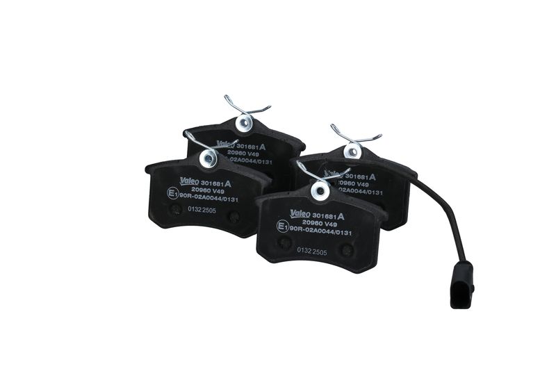 Sada brzdových destiček, kotoučová brzda 301681A