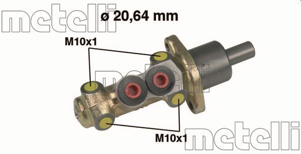 Головний гальмівний циліндр, Metelli 05-0207