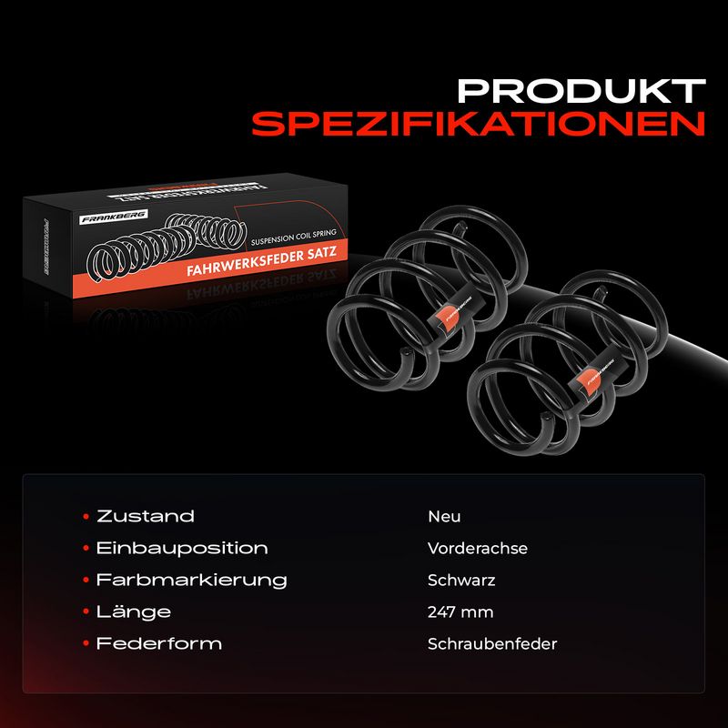 Frankberg 5481FB0051242 Suspension Spring