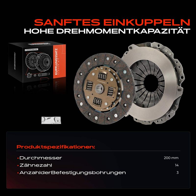 Frankberg 5481FB0030172 Clutch Kit