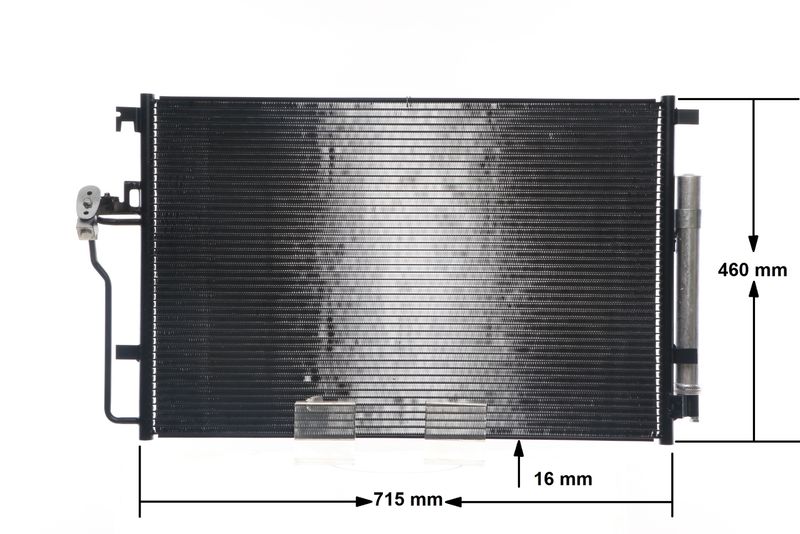 Product Image - Condensor, airconditioning - AC553001S - MAHLE