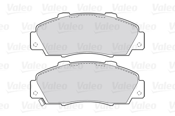 VALEO 301627 Brake Pad Set, disc brake