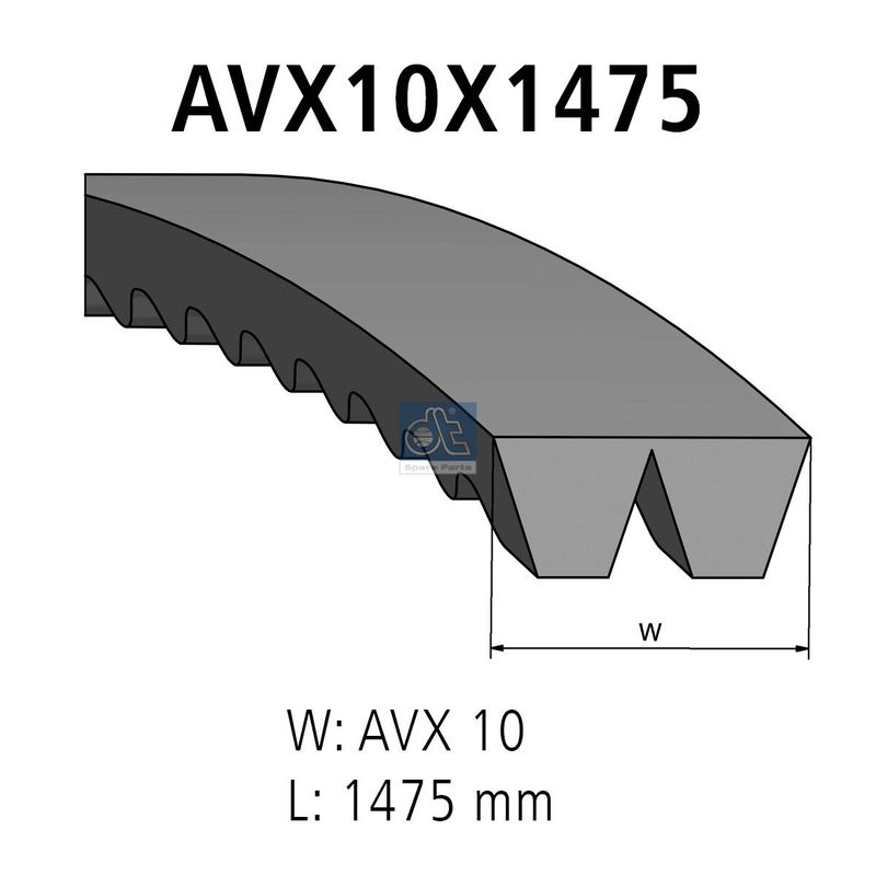 Set curea transmisie 3.34411 DT Spare Parts