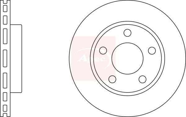 APEC Brake Disc DSK2380