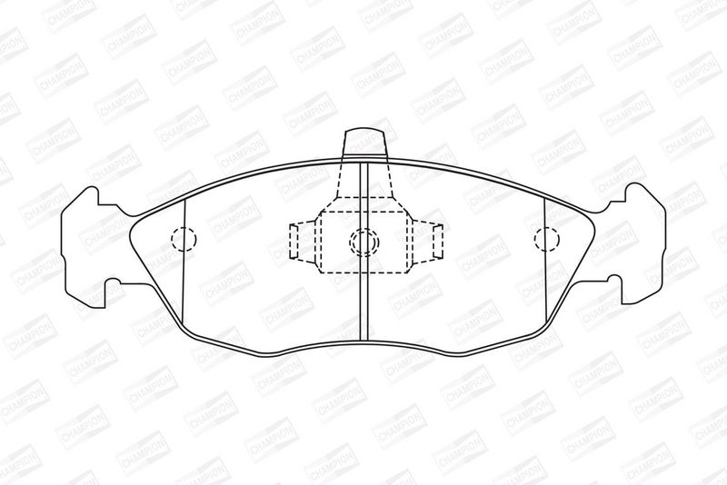 CHAMPION Plaquettes de frein à disque 571902CH