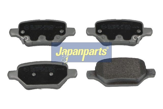 set placute frana,frana disc JAPANPARTS PP-0405AF