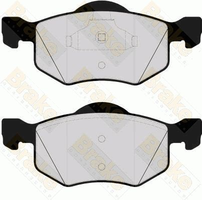 Brake Engineering Brake Pad Set, disc brake PA1501
