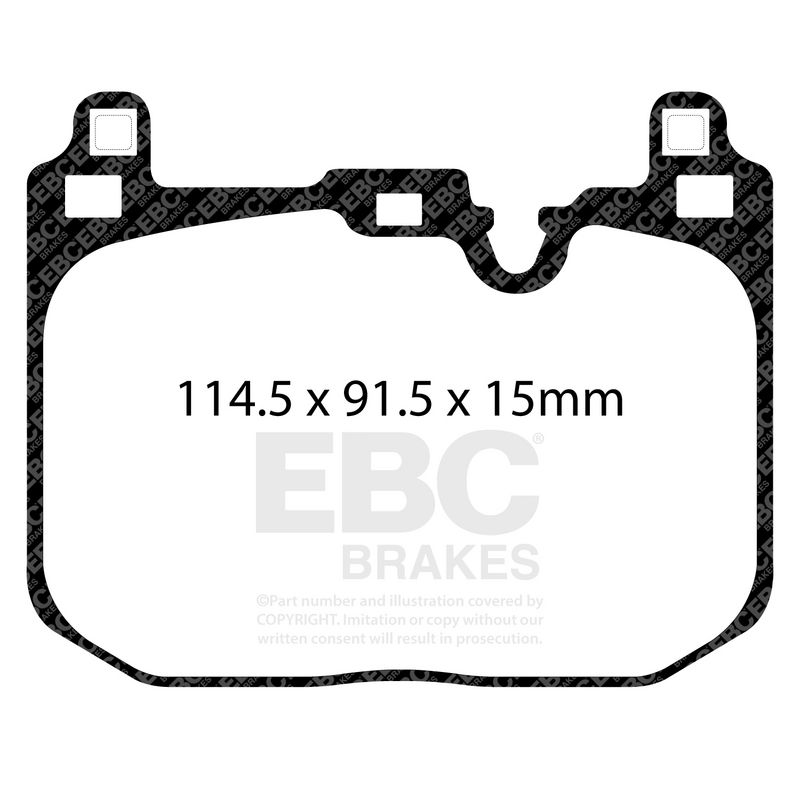 EBC Brakes Remblokkenset, schijfrem DP42393R