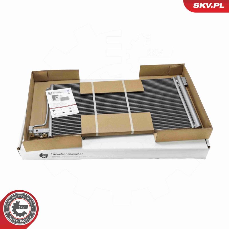 ESEN SKV 86SKV381 Condenser, air conditioning