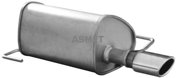 ASMET 17.001 Rear Muffler