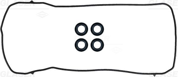 Juego de juntas, tapa de culata de cilindro