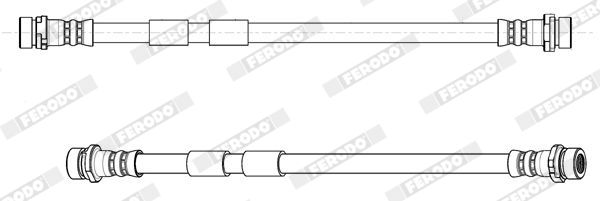 Гальмівний шланг, Ferodo FHY2826