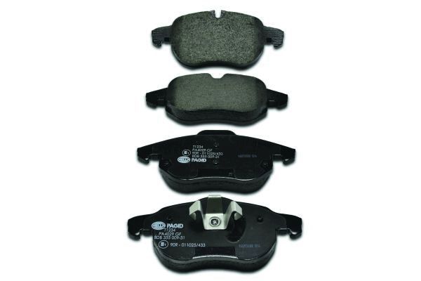 HELLA PAGID 8DB 355 009-311 Brake Pad Set, disc brake