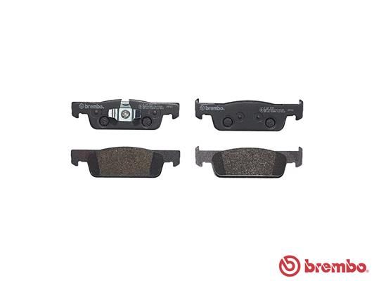 Комплект гальмівних накладок, дискове гальмо, Brembo P68059