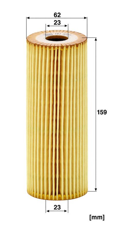 Õlifilter, MANN-FILTER HU 727, 1 x
