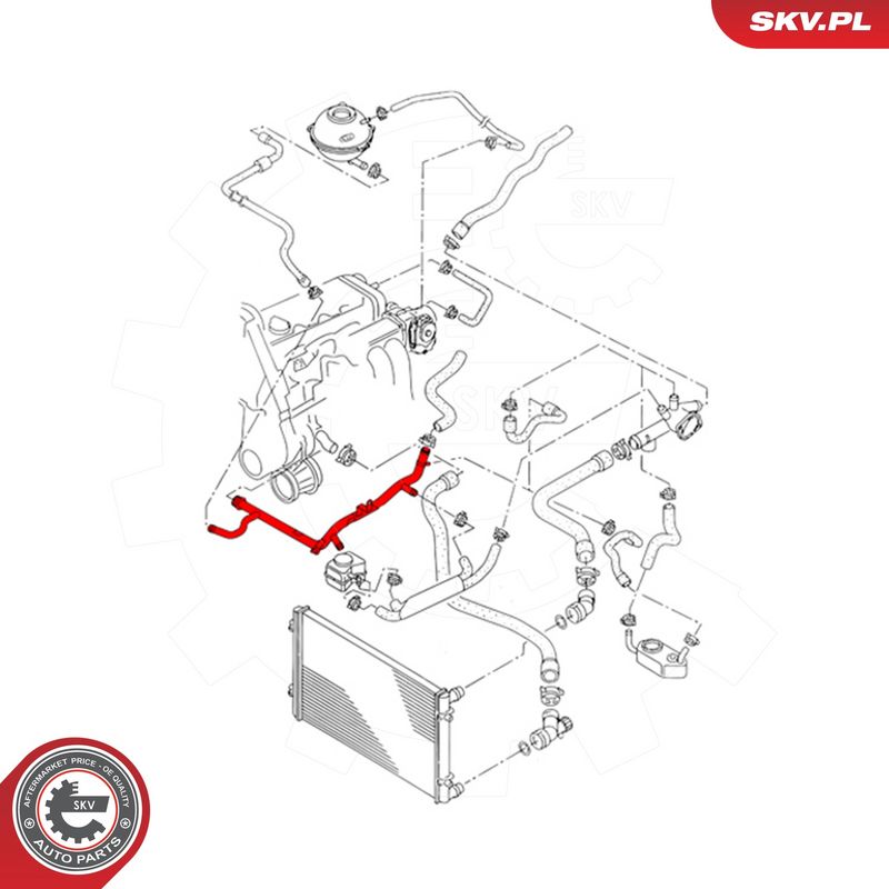 Jahutusvedeliku torustik, ESEN SKV 43SKV758