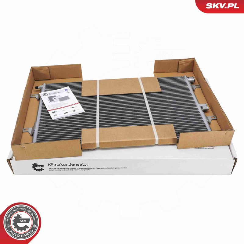 ESEN SKV 86SKV603 Condenser, air conditioning
