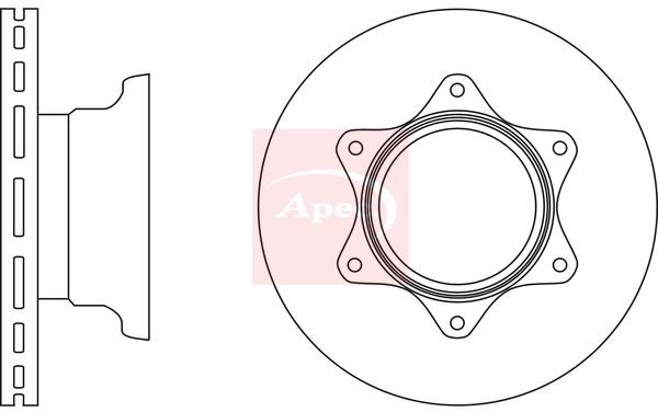 APEC Brake Disc DSK2796