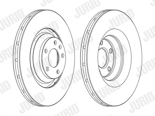 JURID 562506JC-1 Brake Disc