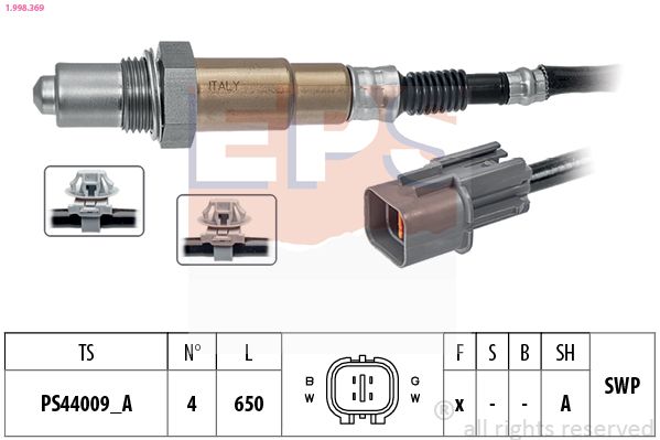 EPS HYUNDAI лямбда зонд ACCENT i25 IV 1.6 10-, TUCSON 1.6 T-GDi 15-20, ix20 JC 1.4 10-19, KIA CEED JD 1.6 GDI 12-18