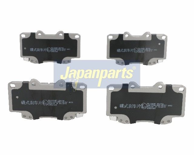 JAPANPARTS Комплект тормозных колодок, дисковый тормоз