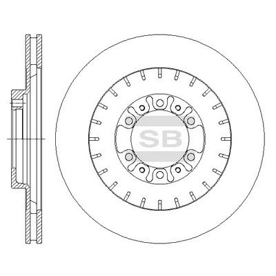 Гальмівний диск, Hi-Q SD4322