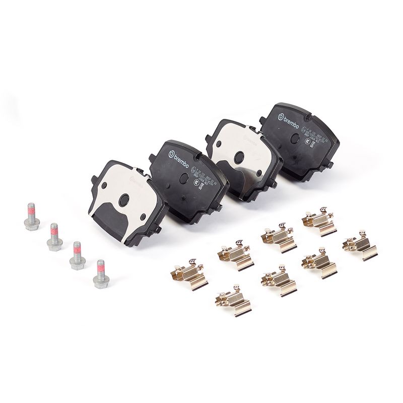 Remblokken set Voor , past: BMW 1 (F70), 2 GRAN COUPE (F74), 2 (U06), X1 (U11)  MINI (F66, F65), (F67), ACEMAN (J05), COOPER (J01), COUNTRYMAN (U25) 1.5-Electric 11.21-