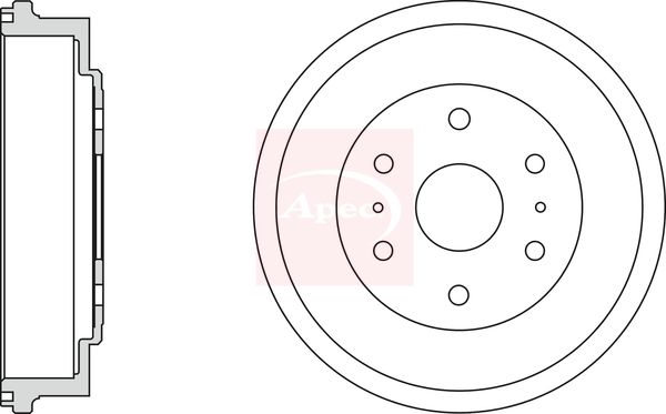APEC Brake Drum DRM9972