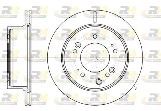 Гальмівний диск, Roadhouse 61306.10