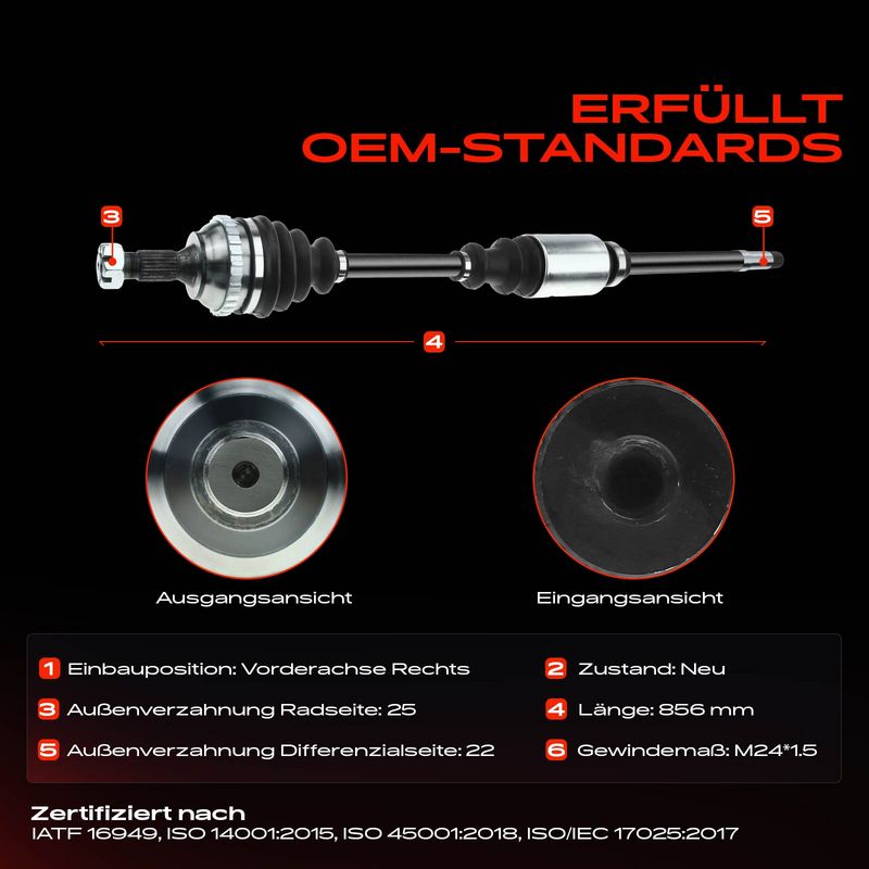 Frankberg 5481FB0010049 Drive Shaft