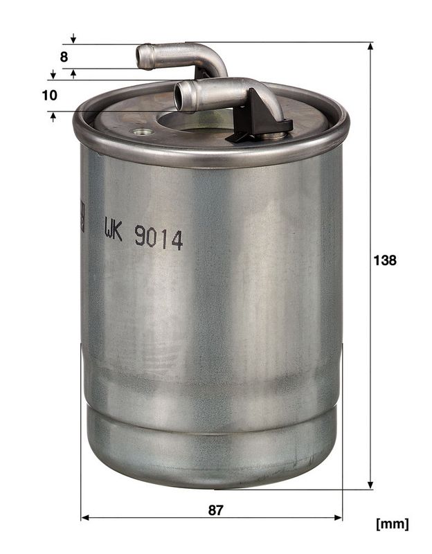 Kütusefilter, MANN-FILTER WK 9014 z