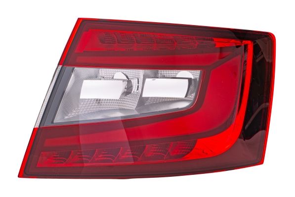 HELLA SKODA задній ліхтар правий LED, P21W, PY21W OCTAVIA III 5E3, NL3, NR3