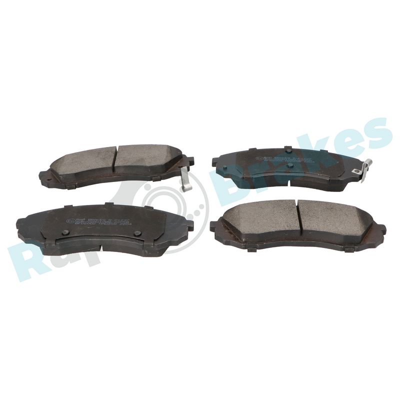RAP BRAKES R-P1237 Brake Pad Set, disc brake