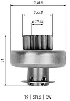 MAGNETI MARELLI бендикс FORD PEUGEOT RENAULT [940113020324]