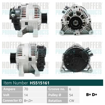 HOFFER generátor H5515161